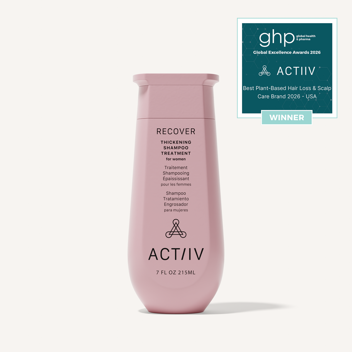 Recover Shampooing-Traitement Épaississant pour femmes ACTIIV — bouteille