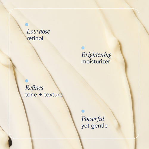 Texture de la AGELESS+ Crème Réparatrice Rétinol 0,3 %