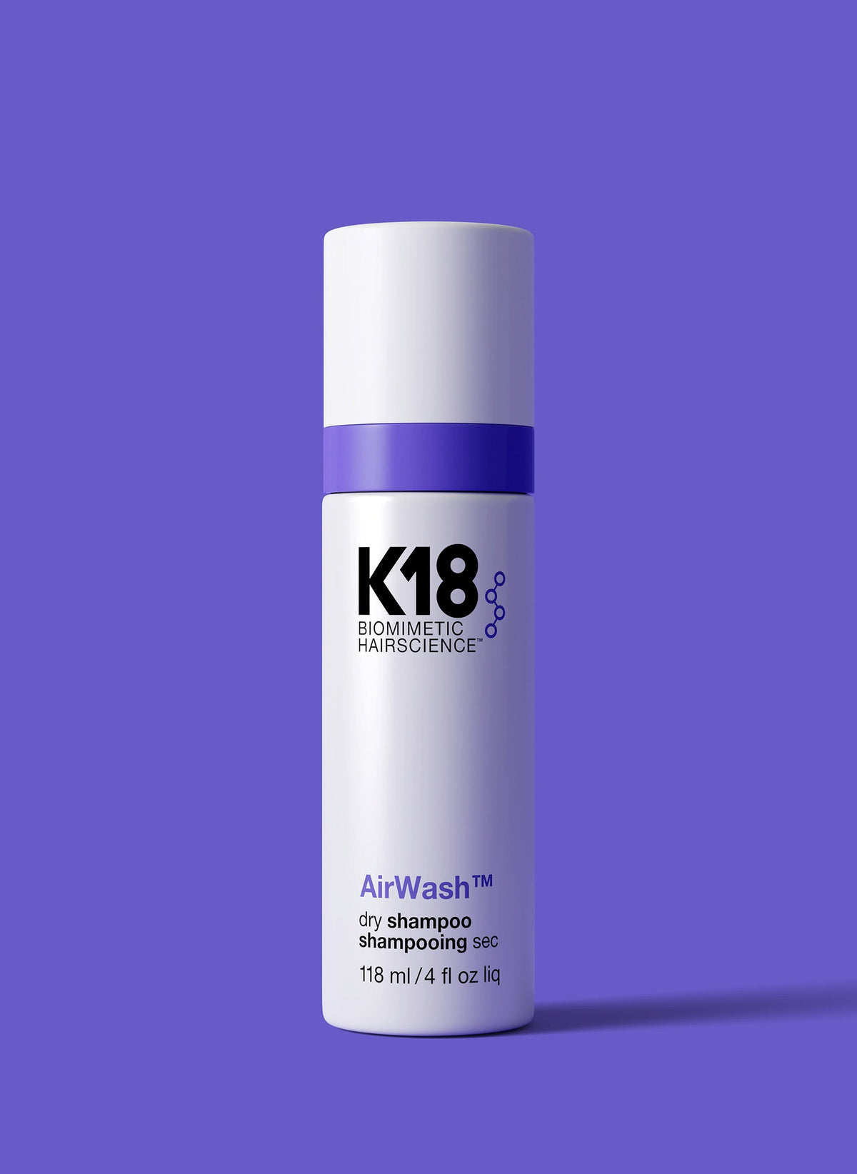AirWash Shampooing Sec K18 — flacon
