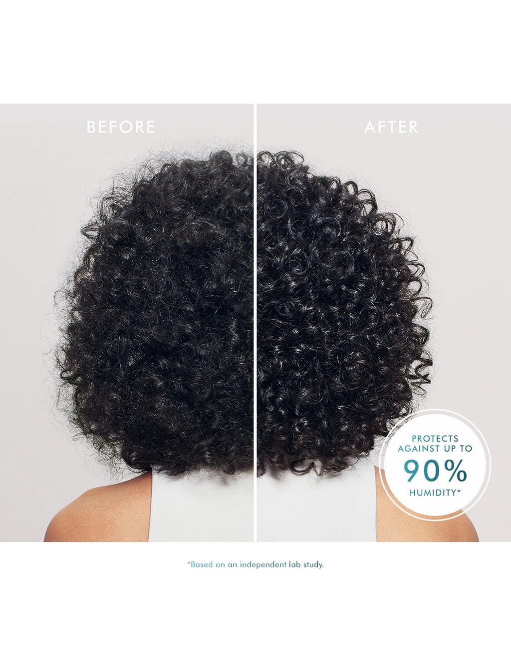 Brume Anti-Frisottis Moroccanoil — résultat sur boucles