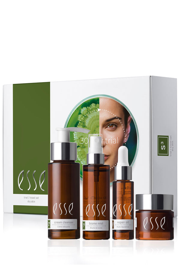 Esse Trousse d'Essai Peau Sèche — contenu de la trousse