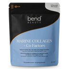 Coffret Glowing Skin Duo — Collagène Marin + Cofacteurs sans saveur Bend Beauty