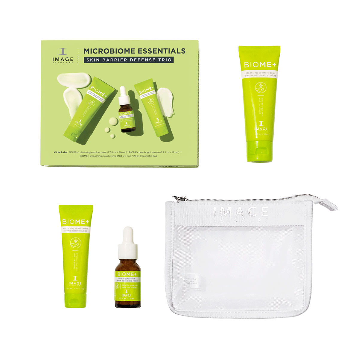 Trio Microbiome Essentials IMAGE Skincare