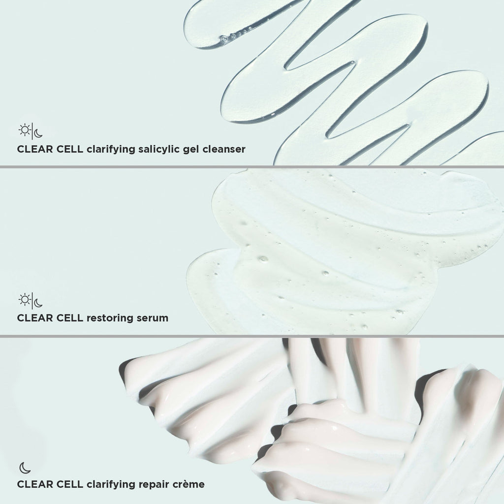 Trio Clear Skin Solutions — textures
