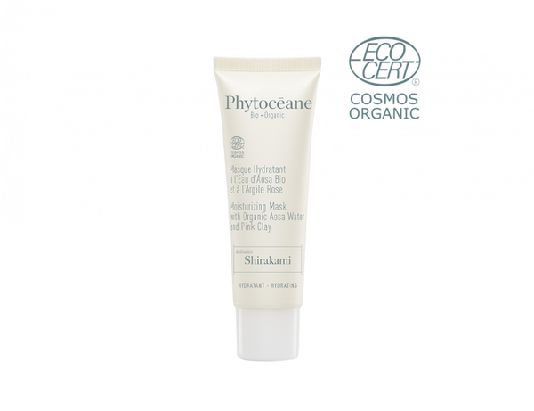 Masque Hydratant à l'Eau d'Aosa Bio et à l'Argile Rose